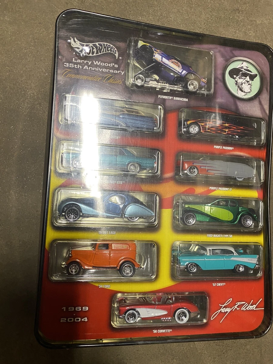 Hot wheels larry wood 50th anniversary set sales