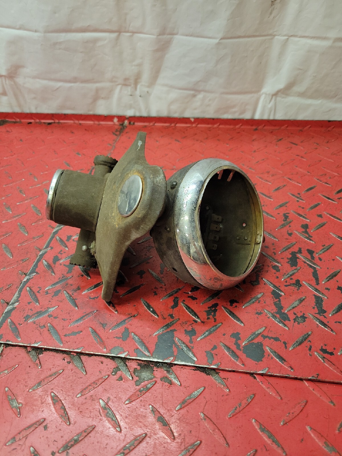 1973 Harley Davidson Aermacchi X90 Headlight / Speedometer / Handlebar