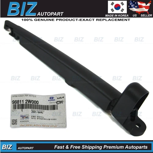 Genuine Rear Wiper Arm for 2013-2025 Santa Fe Sport Sedona Telluride 98811-2W000