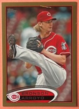 BRONSON ARROYO, 2012 TOPPS 