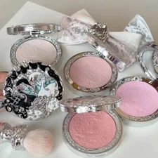 Flower Knows Swan Ballet Embossed Blush NEW IN BOX