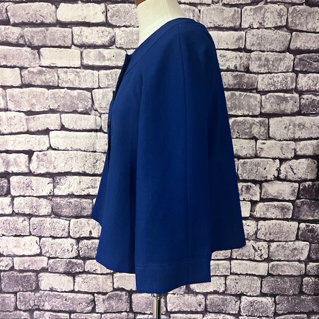 Perceptions Blue 34 Sleeve Button Front Jacket Si… - image 4