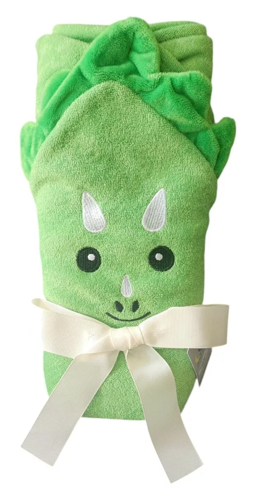 Children's Green Hooded Baby Bath Towel 33x33