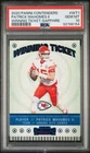 2020 Contenders Patrick Mahomes Winning Ticket SAPPHIRE (Pop 3) PSA 10