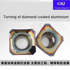 PCD coating 10pcs SEHT1204AFFN-X83 K18 Carbide aluminum with milling insert