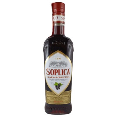 Soplica Czarna Porzeczka Polnischer Likör Schwarze Johannisbeere 0,5L 26% Vol.