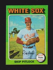 1975 TOPPS MINI #579  Skip Pitlock  CHICAGO WHITE SOX  EX+   A
