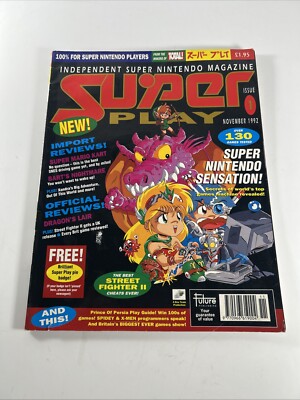 SUPER PLAY Magazine Issue (SNES) Super Nintendo Nov 92
