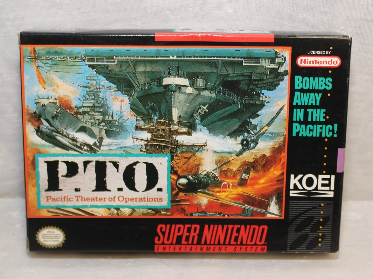 P.T.O.: Pacific Theater of Operations Video Games for sale | eBay