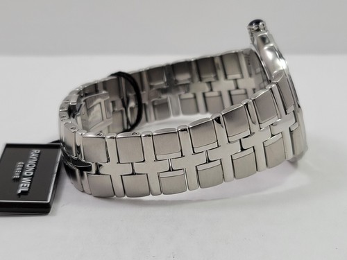 Raymond Weil Parsifal Quartz White Dial Stainless Men's Watch 5580-ST-00300 - Picture 12 of 14