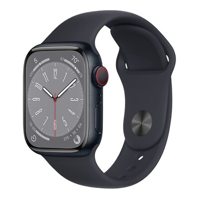 Apple Watch Series 8 41mm 45mm Wi-Fi + GPS + Cellular Smartwatch - Very Good