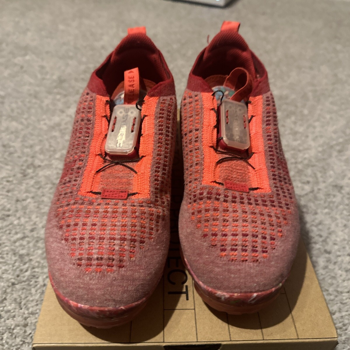 Size 7 - Nike Air VaporMax 2020 Flyknit Team Red | eBay display picture 2