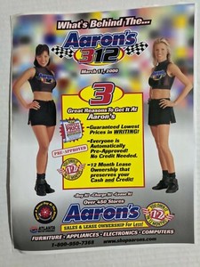 2000 Atlanta Speedway  Cracker Barrel 500 Official Driver's Line-up Insert