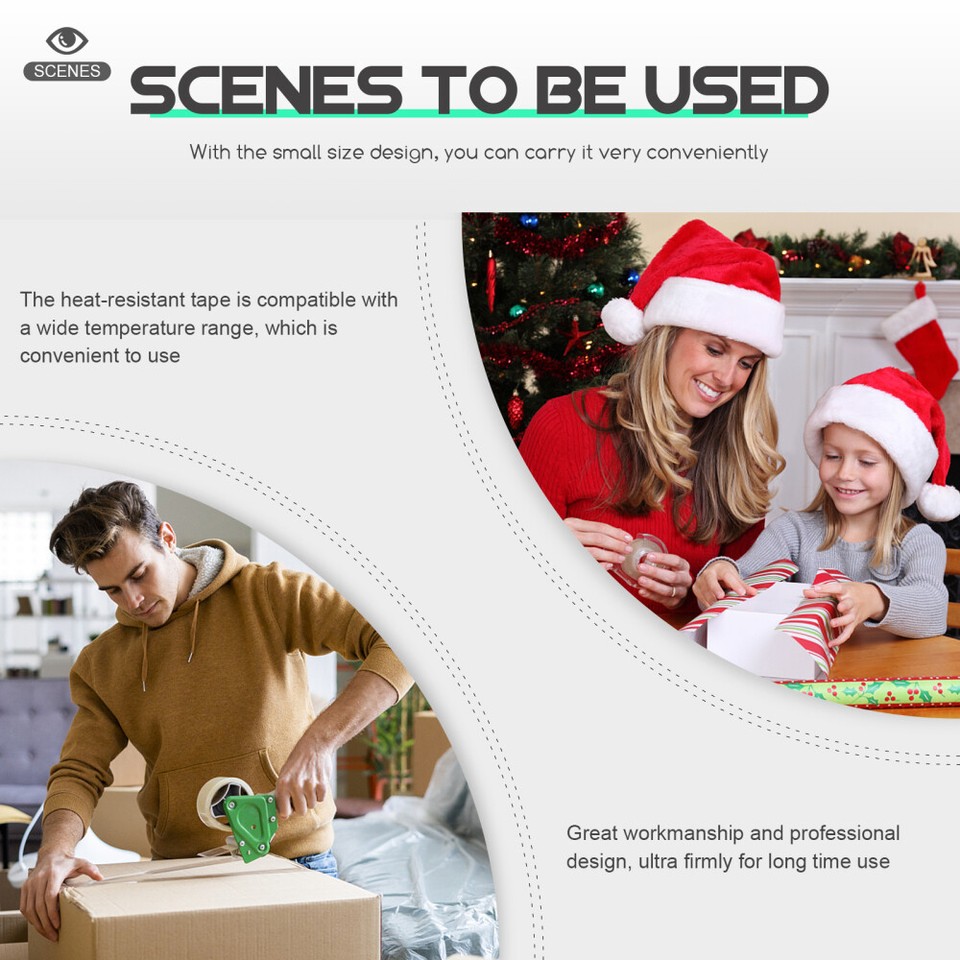 5 Rolls Repairing Tape Vinyl Transfer Transparent High Temperature Wide