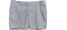 Womens LANDS END White/ casual  Shorts 18W