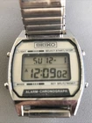 Seiko A904-5199 Vintage Digital Alarm Chronograph Light  Running New. Battery