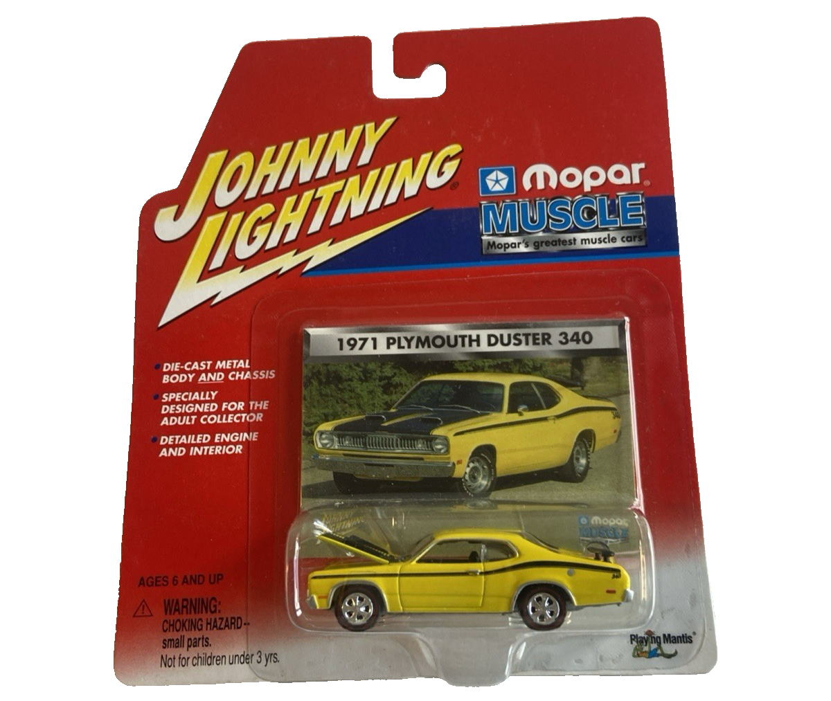 Johnny Lightning 1971 Plymouth Duster 340 Mopar Muscle Die Cast