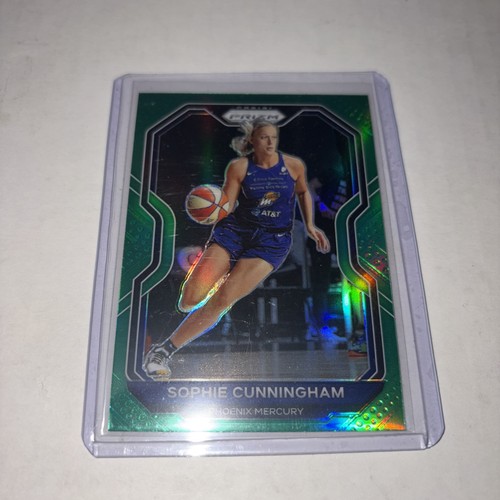 2021 Panini Prizm WNBA - Sophie Cunningham #82 Green Prizm (RC)