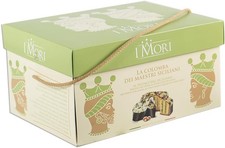 I Mori Colomba Artigianale al Pistacchio Siciliano e Cioccolato Bianco 900g