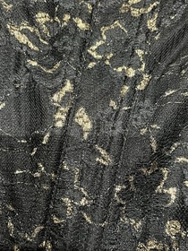 Ann Summers Dark Romance Black & Gold Boned Corset Basque 8 - Retro Vintage