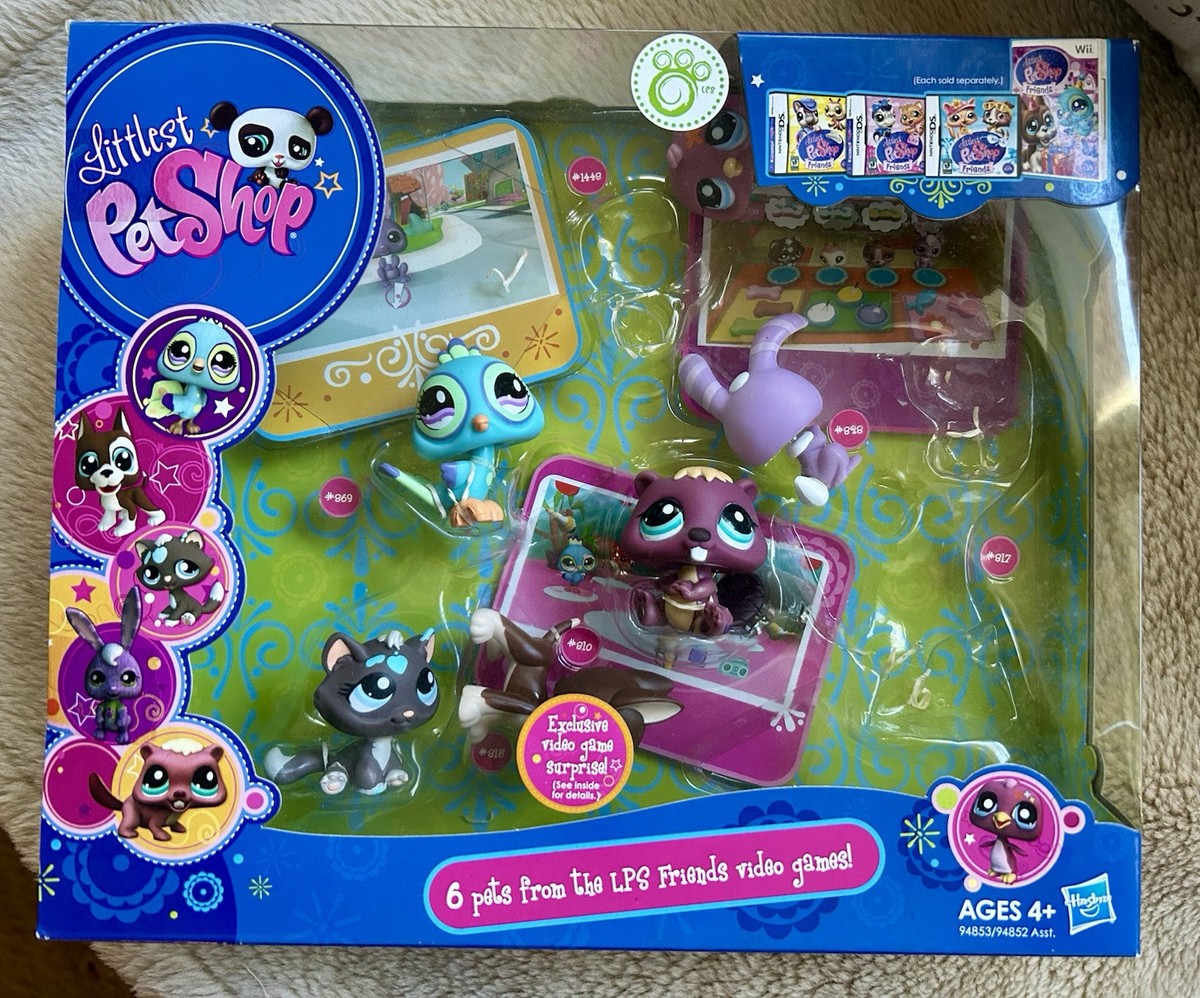 リトルペットショップ Littlestpetshop 猫6 Littlest Pet Shop 6 Pets of LPS Friends Video Games 810 815 817
