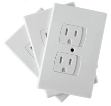 Safety Baby Self-Closing Electrical Outlet Covers 3-Pack Box NEW/SEALED!