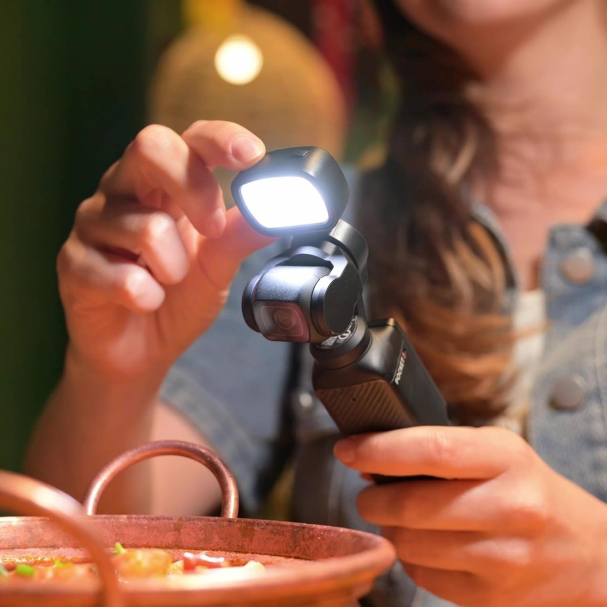 Pocket3 LED Light for DJI Osmo Pocket 3 / Xtra Muse Mount with One