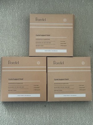 3x Perelel Cycle Support Pack 3 X 28 day supply Capsules NEW (3 Box)