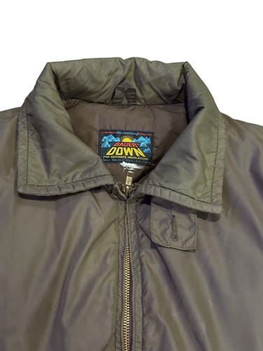 Vintage 1950s/60s Eddie Bauer Down Puffer Sun Logo Jacket Size XL - Picture 3 of 7