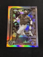 2025 Topps Chrome Update Series Willi Castro Sepia Refractor - Cubs 