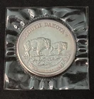 1987 Buffalo South Dakota Rare Coin 1 Troy Oz .999 Fine Pure Silver Round Medal
