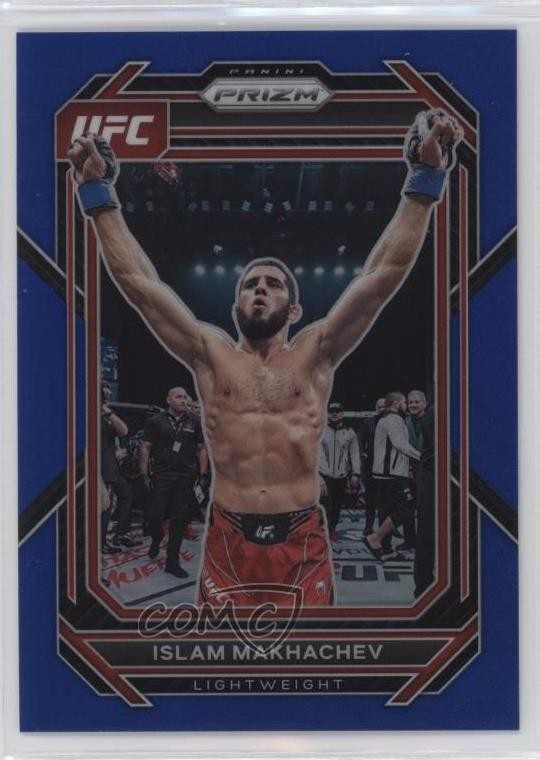 2023 Panini Prizm UFC Blue Prizm 142/175 Islam Makhachev #177 1u6