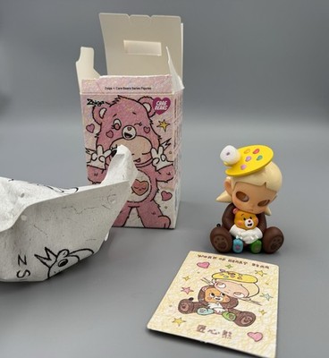Pop Mart Zsiga x Care Bears Glücksbärchen Work Of Heart Bear Geöffnete Blind Box