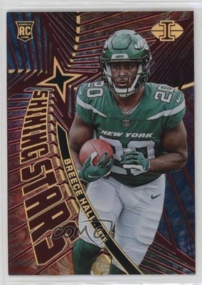 2022 Panini Illusions Shining Stars Red 34/75 Breece Hall #SS-19 Rookie RC 1c3k