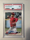 2018 Topps Update Series - Shohei Ohtani #US1 Pitching, Red Jersey (RC) PSA 9
