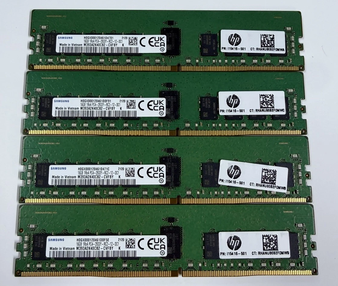 Samsung DDR4 SDRAM 16 GB Capacity per Module Memory (RAM) Just