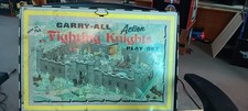 Vintage Marx Carry All Action Fighting Knights Play Set Not Complete