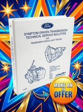 1989-1996 Ford Transmission Tsb Manual Mpt6009 A4ld E4od Cd4e 4r70w 4r44e Oem 1989-1996 Ford Transmission Tsb Manual Mpt6009 A4ld E4od Cd4e 4r70w 4r44e Oem