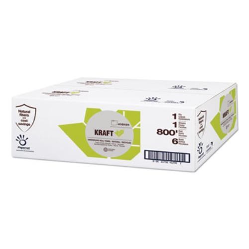 Бумажное полотенце Sofidel 410101 Heavenly Soft, 7, 8x800 футов, коричневое, 6 рулонов/коробка