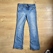 Zara Denim Vintage Mid Rise Bootcut Denim Jeans Y2K Blue Wash Women’s 00’s