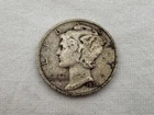 1934 D U.S. Mercury Head Silver Dime KW-15