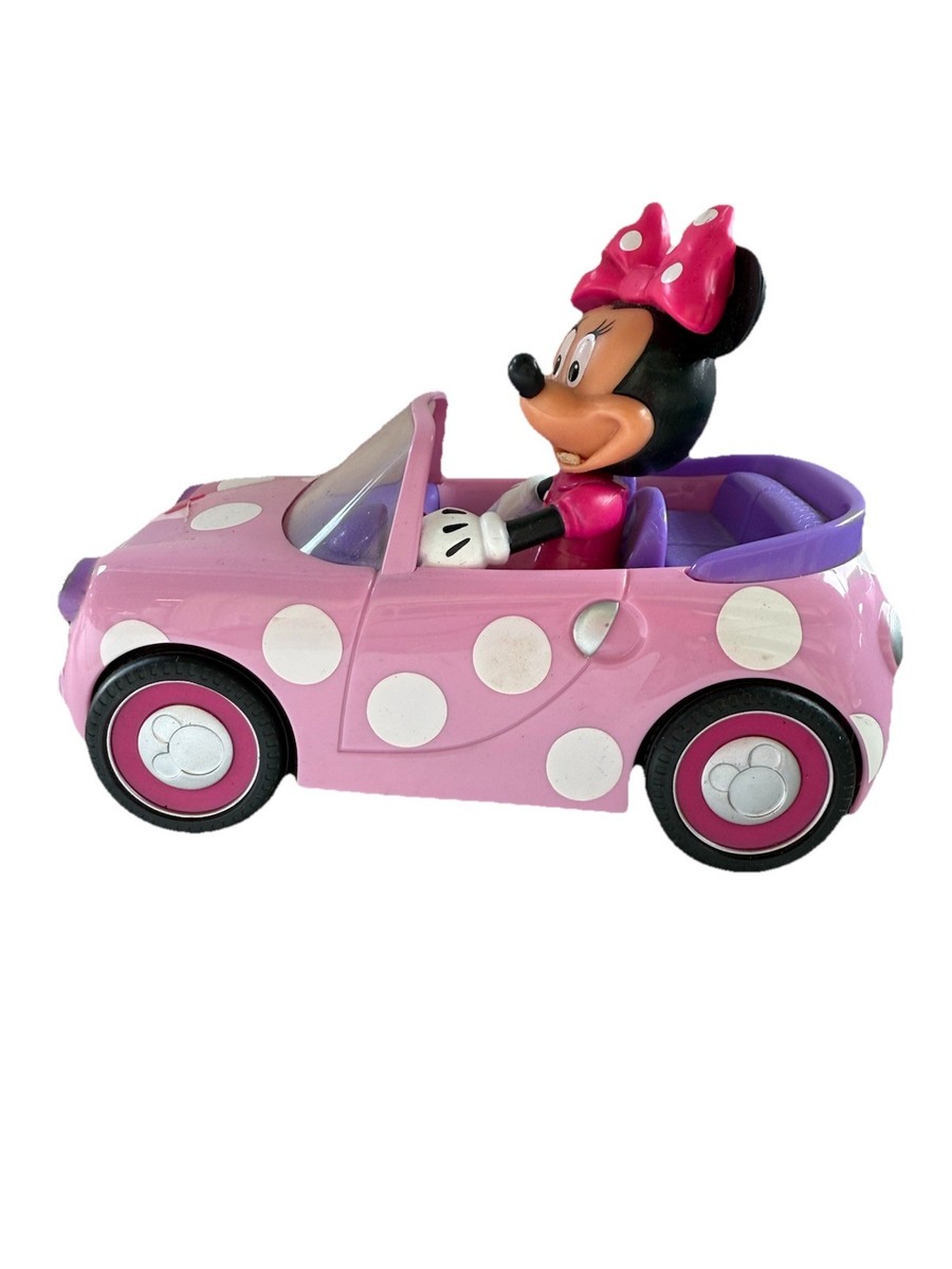 Minnie's Roadster, Pink Polka Dot Plastic, Item #32944, Missing