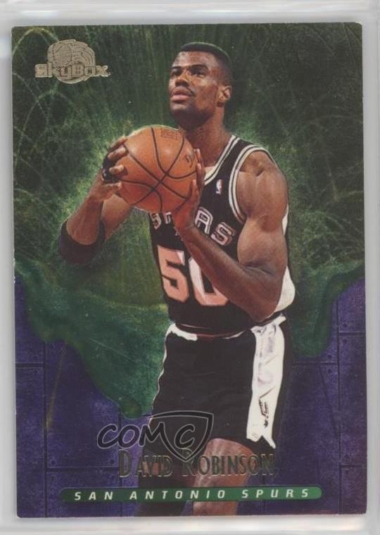 1995-96 Skybox Premium Meltdown David Robinson #M10 HOF