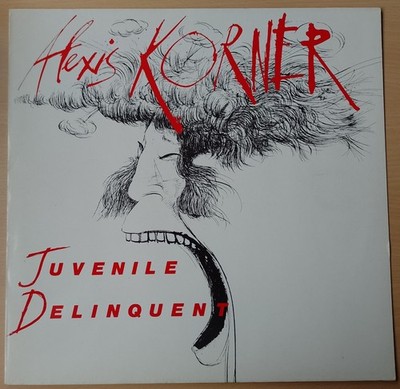 LP OIS Alexis Korner - Juvenile Delinquen 1984 neuwertig professionell ger.