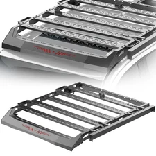 Fit 2005-2023 Toyota Tacoma Double Cab Top Roof Rack Luggage Cargo Carrier Steel
