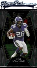 Kene Nwangwu Panini 2021 Panini Select #174 Rookie Minnesota Vikings Card. rookie card picture