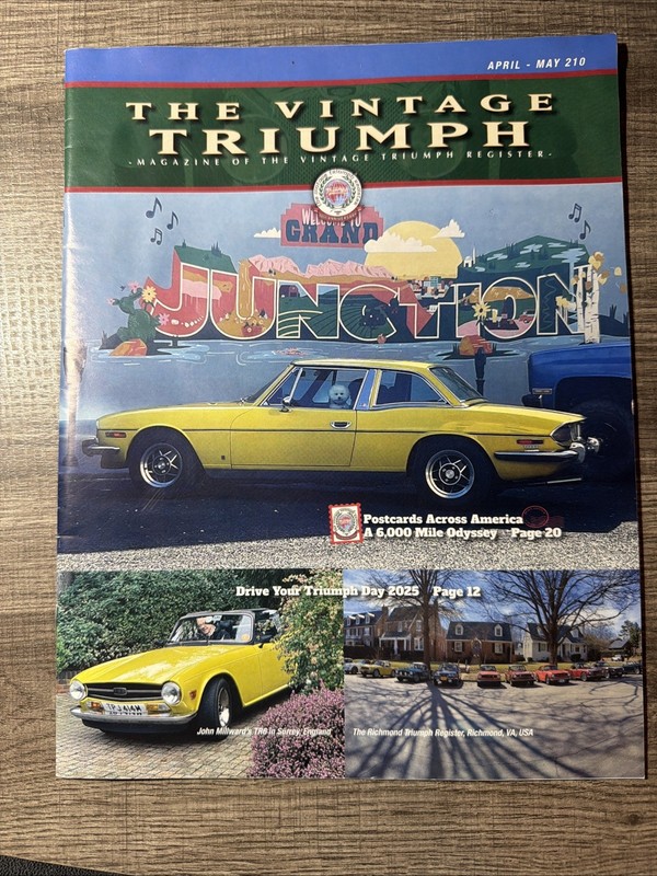 Vintage Triumph Magazine - April - May 2025 - 210