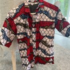Vintage Men’s S Mnandi Design Cape Town Pure Cotton African Button Up Shirt — photo 1
