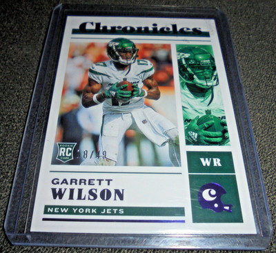 2022 Panini Chronicles GARRETT WILSON RC /49 Purple #43 Rookie!!