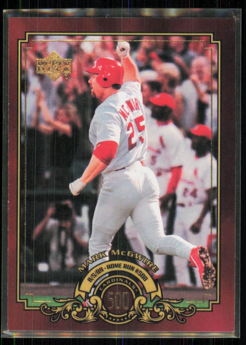 1999 Upper Deck 500 Home Run Mark McGwire Cardinals #1